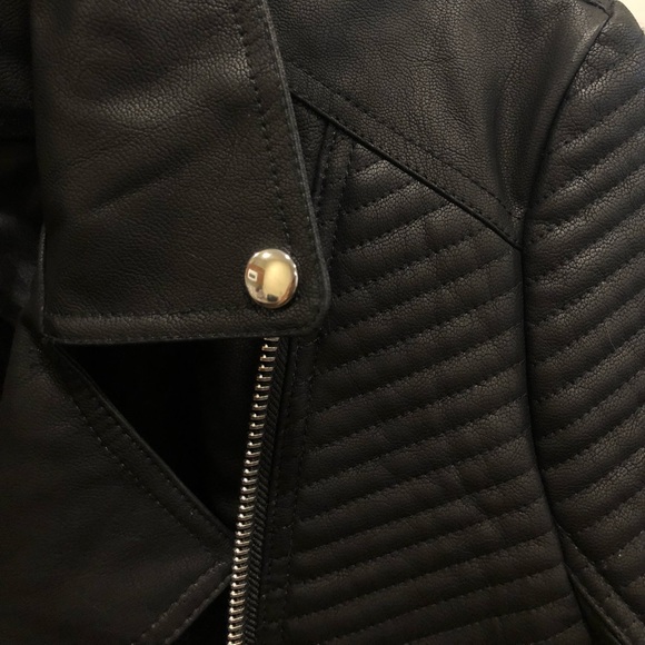 Max Studio Faux Leather Jacket - Picture 2 of 4